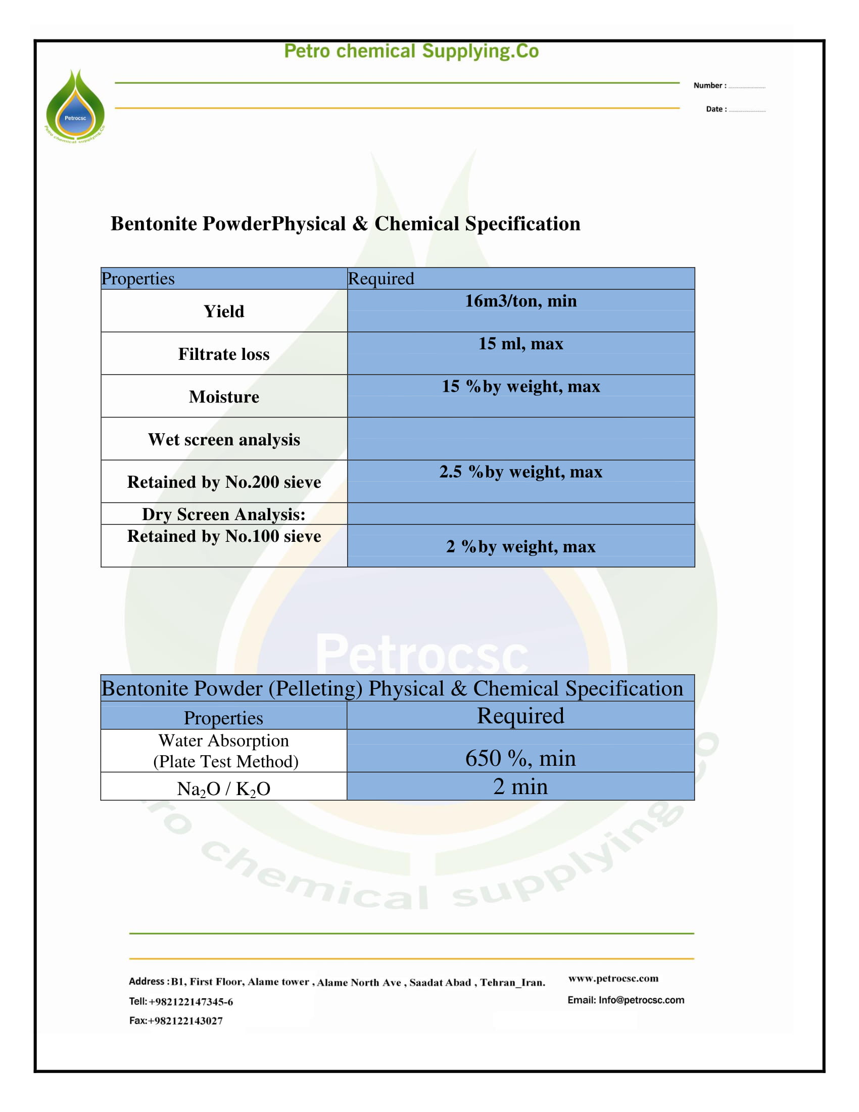 bentonite powder-1