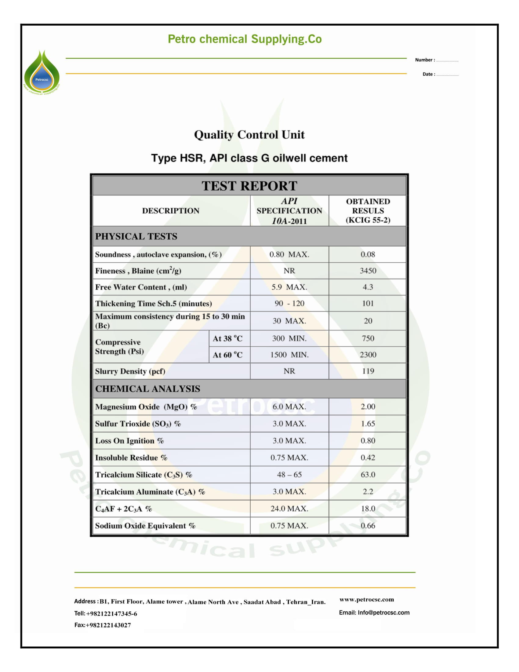 oil well cement-1